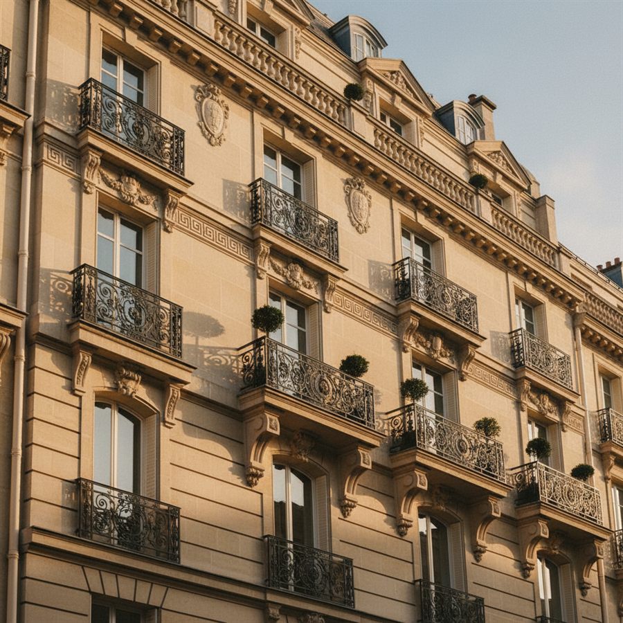 Façade haussmannienne — Paris 8e